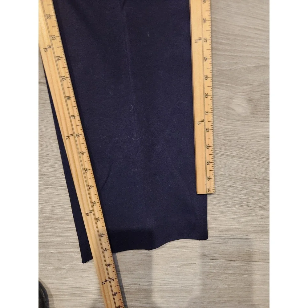 Vince Camuto Essentials Classic Navy Blue Stretch Dress Pants 16W 9299324 office